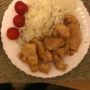 鶏胸肉で♪照り焼き